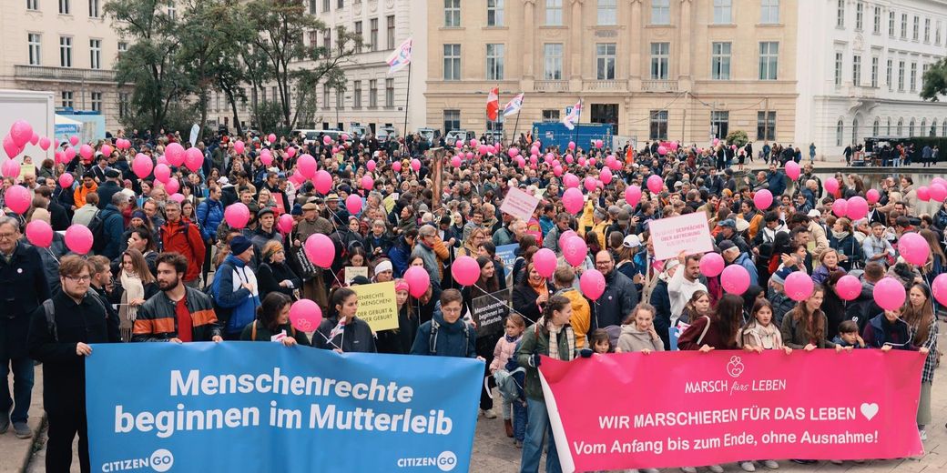 #UnbornLivesMatter: Tausende bei Marsch fürs Leben in Wien 2024